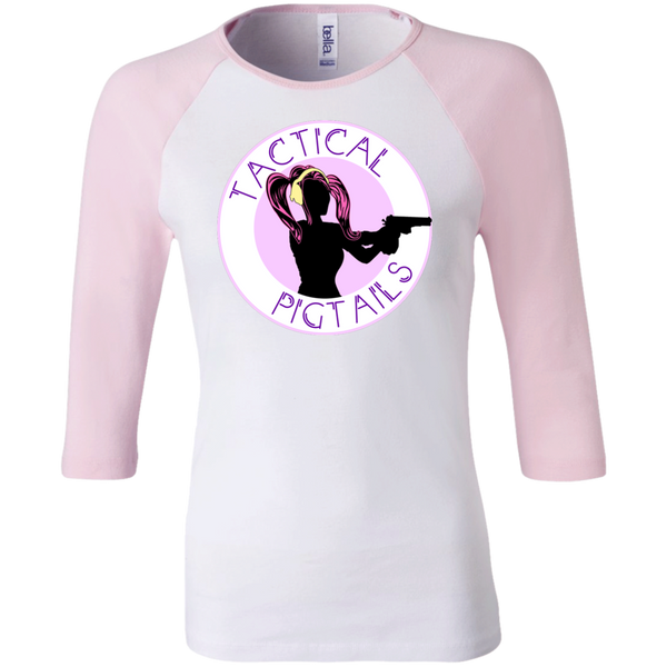 Tactical Pigtails Cotton 3/4 Sleeve Baseball T