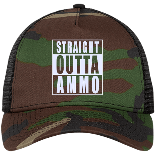 Straight Outta Ammo Snapback Trucker Cap