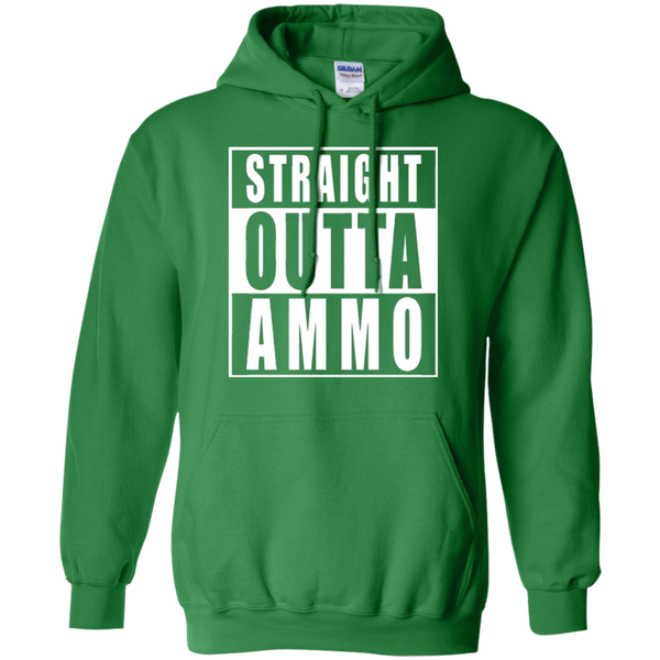 Straight Outta Ammo Pullover Hoodie 8 oz.
